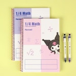 산리오 산리오 캐릭터 수학 4분할 연습장 랜덤발송