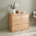 우아미아이 토리아 원목 서랍장 900x450x770mm