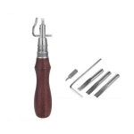 가죽 공예 공구 스티치 그루버 it 가죽 바느질 LST06K