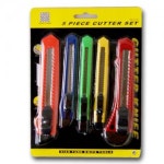 커터칼 컷터 사무용칼 공작칼 카타칼 커터날 5종 세트