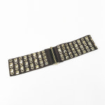 지구촌 여성용 인조가죽 찡벨트 스판벨트 블링벨트 bw746 포인트벨트 프리사이즈 -01번