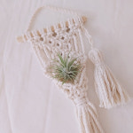 DIY 키트 마크라메 소형 플랜트행잉 화분걸이 반려식물 인테리어 소품 만들기