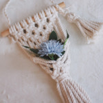 DIY 키트 마크라메 소형 플랜트행잉 화분걸이 반려식물 인테리어 소품 만들기