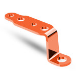 오토바이 LED 라이트 브래킷 백미러 램프 스포트라이트 홀더 클램프 스쿠터 액세서리