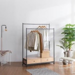 스틸 2단 서랍행거 800 G8122