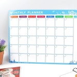 자석방식 월간 스케줄러 관리 메모 계획표 1P