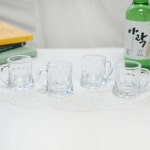 손잡이 소주잔4P