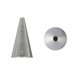 원형깍지 5번 생크림 글씨 원형 모양깍지