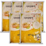 남국 치자단무지 슬라이스 1kgX5팩 꼬들단무지 일식 중식