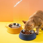 강아지 밥그릇 고양이 식기 급식기 물그릇 레이스 1구