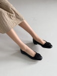이쁜 장미 슬림 플랫 슈즈