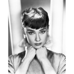 오드리 햅번 캔버스 보석십자수 40x50