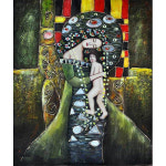 모정 패브릭 보석십자수 40x50