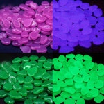 루미너스 야광 컬러 자갈돌 대 1봉지 100개