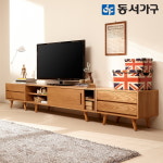 동서가구 스카닉 내츄럴 2700 거실장 풀세트 DF629093