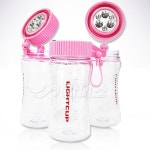 태양열 충전식 수통형 랜턴 후레쉬 손전등 캠핑 낚시