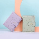 귀여운 발바닥무늬 여성지갑 학생선물 미니 반지갑