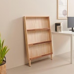 카페 모던 감성 3단 전면 팜플렛 잡지 진열장 디자인 책장