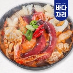 바다자리 바다자리 얼큰한 문어해물탕 3-4인분1 5kg 꽃게 곤이 알 소스 등 해물탕세트
