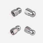 고압 워터 제트 배수관 하수구 청소 노즐 회전식 와셔 호스