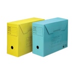 문화 문서보존상자 B4 청색 400x300x150mm 1개 F292-32