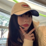 리스펙볼캡 데일리 레터링 캡모자 스트랩 배색 기본