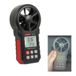 바람 측정기 풍속계 휴대용 게이지 디지털 풍향기