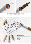 다찌가와 캘리그라피 펜촉 2본입1세트 B타입
