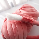벨벳 자이언트얀 가방만들기 벨벳실 1kg 1개