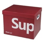 종이 정리함 수납함 상자 다용도 이사박스