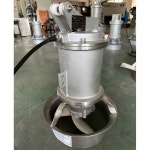 수중 교반기 펌프 폐수 3상 혼합기 슬러지 8 260 주철 침전방지 오수 QJB0 85 380V C 3 740 1 스테인리스 스틸 거치대