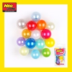 네오텍스 케이스풍선32 - 라운드13cm펄혼합 15pcs