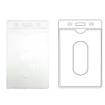 유니온 명찰 ID카드 PVC 이름표 50개입 목걸이줄 별매 NT0056