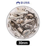 유니아트 5000 코사지집게 원형핀