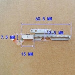 1 개 2 상 4 선 스테퍼 모터 44 긴 나사 6x7 5 DC 3-5V 마이크로 스테퍼 모터 스텝 각도 22 5 도