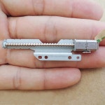 1 개 2 상 4 선 스테퍼 모터 44 긴 나사 6x7 5 DC 3-5V 마이크로 스테퍼 모터 스텝 각도 22 5 도