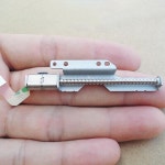 1 개 2 상 4 선 스테퍼 모터 44 긴 나사 6x7 5 DC 3-5V 마이크로 스테퍼 모터 스텝 각도 22 5 도