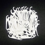 이천사 간편치실 치간칫솔 얇은 스펀지 Y형