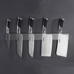 주방 칼꽂이 마그네틱 자석 거치대 접착식 벽걸이 나이프바 통풍형 칼거치자석