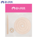 팽이 나무 우드 원형골뱅이 공작 1000