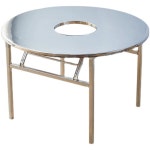 고깃집 테이블 포창마차 야외 숯불 바베큐 단 테이블