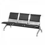 고품질 더크린 대기 장의자 3인 등유팔무 사무용의자 학생의자 WB96393