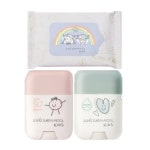 정샘물 키즈 마일드 선 스틱 17g (SPF50+) + 워터풀 수딩 스틱 15g + 소프트 클렌징 티슈 10매