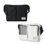 BR91 메쉬포켓 캐주얼 크로스백 보조가방 여행 데일리