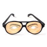 웃긴 눈안경 남자