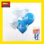 네오텍스 케이스풍선04 - 생일블루펄전체 4pcs