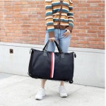 데일리 캠핑 장바구니 여행 골프백 기내용 휠백 가방 01 검흰줄