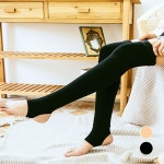 기모 융털니삭스 여성 융털 오버니삭스 스킨