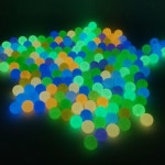 야광 구슬 1봉지 980개 비드 양구멍 팔찌만들기 DIY재료