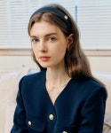 룩캐스트 새틴 볼륨 헤어밴드 SATIN VOLUME HAIRBAND